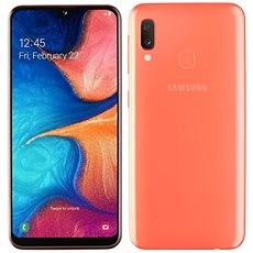 Smartphone Samsung Galaxy A20e Dual SIM oranžová 